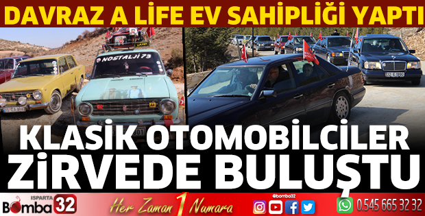 Klasik otomobilciler zirvede buluştu