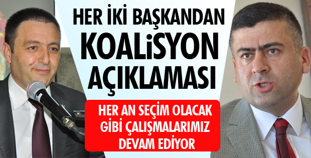 KOALİSYON MESAJLARI!