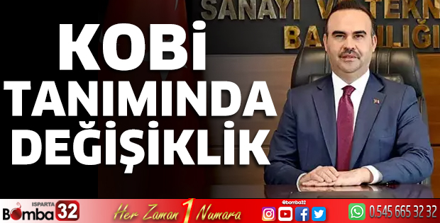 KOBİ tanımında değişiklik