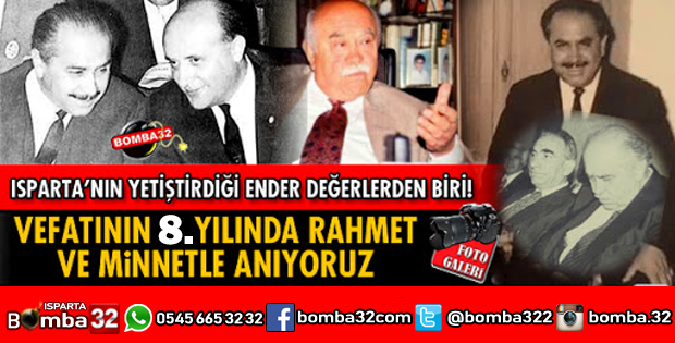KOCA REİSİ VEFATININ 8. YIL DÖNÜMÜNDE RAHMETLE SAYGIYLA  ANIYORUZ 