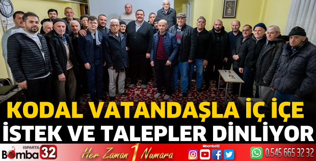 Kodal vatandaşla iç içe