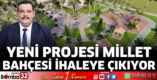 Kodal’ın yeni projesi Millet Bahçesi ihaleye çıkıyor
