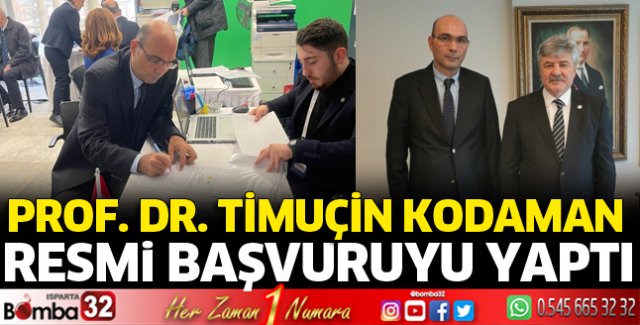 Kodaman resmi başvuruyu yaptı