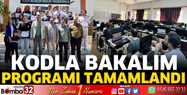 Kodla Bakalım programı tamamlandı