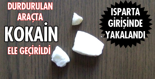 KOKAİN ELE GEÇİRİLDİ