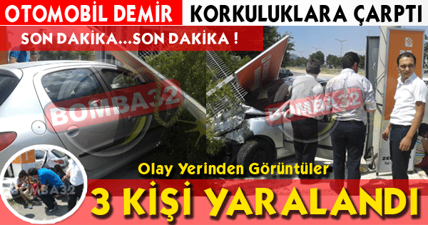 Kolçelik Kavşağı'nda Feci Kaza!