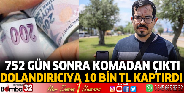 Komadan çıktı, dolandırıldı