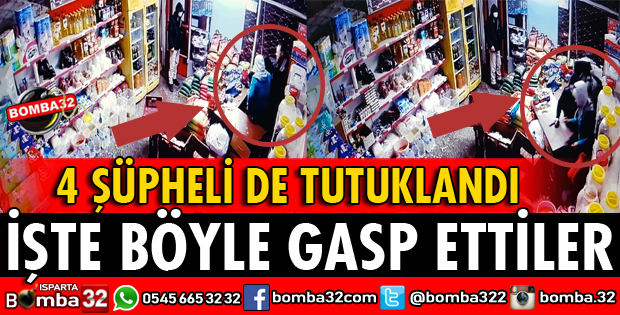 KOMANDO BIÇAKLI GASPÇILAR TUTUKLANDI