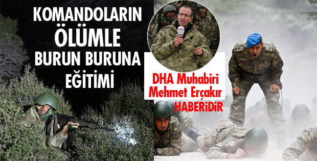 KOMANDOLARIN ZORLU KIŞ EĞİTİMİ!