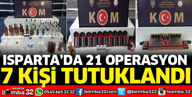 KOM'DAN KASIM AYINDA 21 AYRI OPERASYON