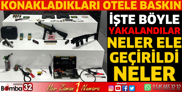 KOM'dan otel baskını