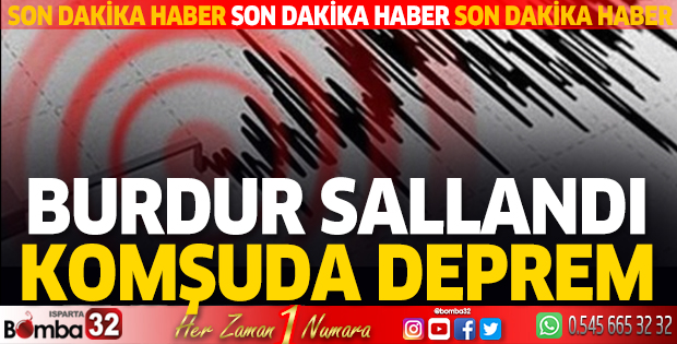 Komşuda deprem