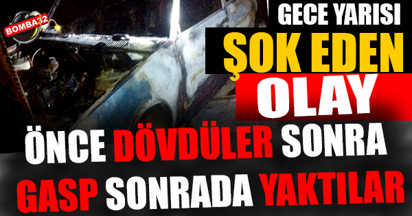 KOMŞUDA ŞOK EDEN OLAY  