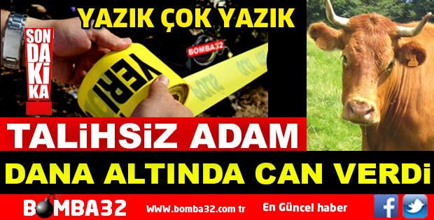 KOMŞU'DA ŞOK ÖLÜM