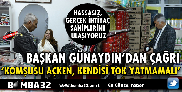 KOMŞUSU AÇKEN, KENDİSİ TOK YATMAMALI