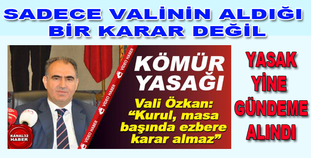 KÖMÜR YASAĞI