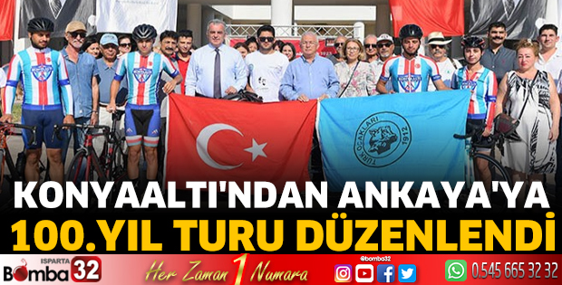 Konyaaltı'ndan Ankara'ya 100. yıl turu