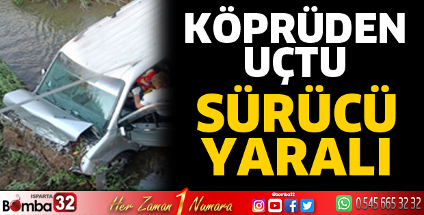 Köprüden uçtu
