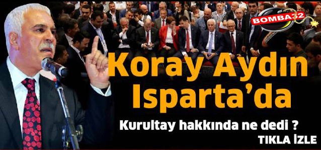 Koray Aydın Isparta’da