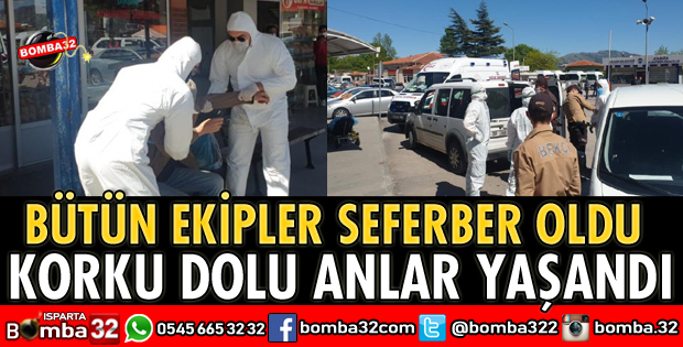 KORKU DOLU ANLAR YAŞANDI