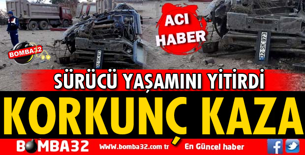 KORKUNÇ KAZA! 1 ÖLÜ 
