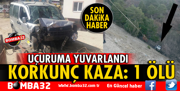 KORKUNÇ KAZA 1 ÖLÜ 2 AĞIR YARALI