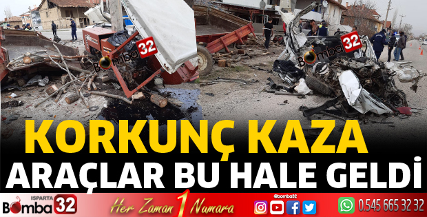Korkunç kaza