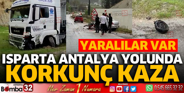 Korkunç kaza: Yaralılar var