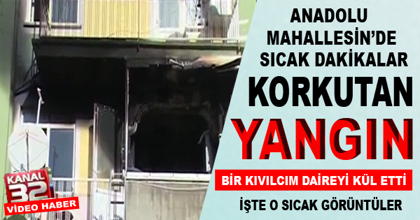 Korkutan yangın