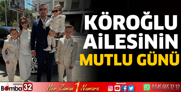 Köroğlu ailesinin mutlu günü