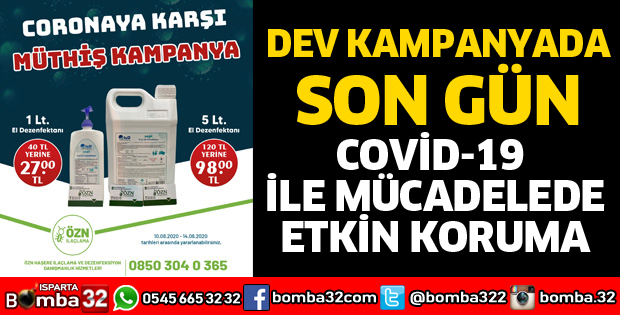 KORONAVİRÜS İLE MÜCADELE EN ETKİN KORUMA 