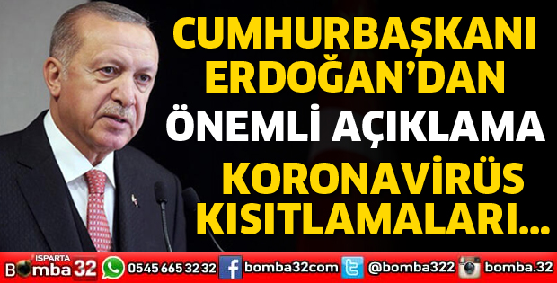 KORONAVİRÜS KISITLAMALARINI KADEMELİ OLARAK AZALTACAĞIZ