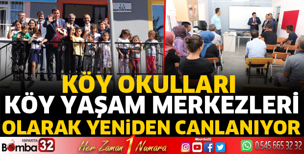 Köy Okulları, Köy Yaşam Merkezleri Olarak Yeniden Canlanıyor