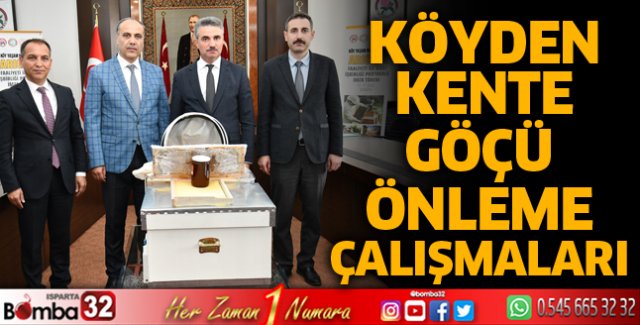 Köyden kente göçü önleme adına destekler devam ediyor
