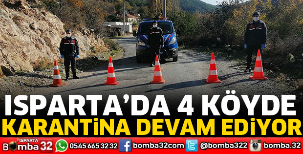 KÖYLERDE KARANTİNA UYGULAMASI