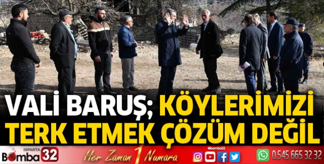 Köylerimizi terk etmek çözüm değil
