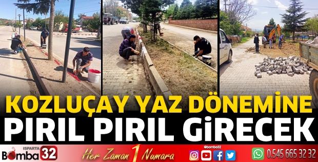 Kozluçay yaz dönemine pırıl pırıl girmeye hazırlanıyor
