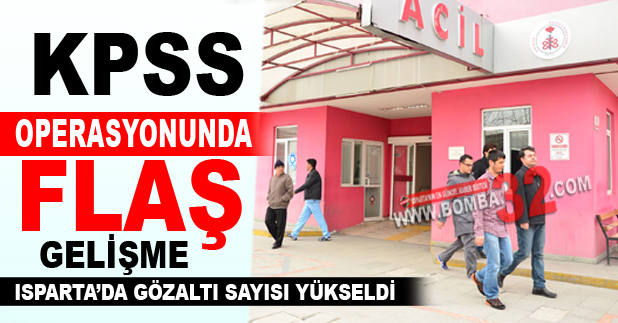 KPSS Operasyonunda Gözaltı Sayısı Yükseldi