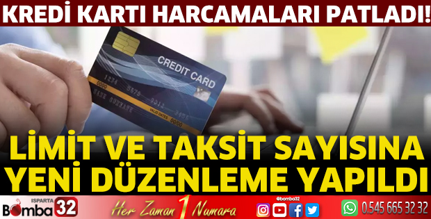 Kredi kartı harcamaları patladı! 
