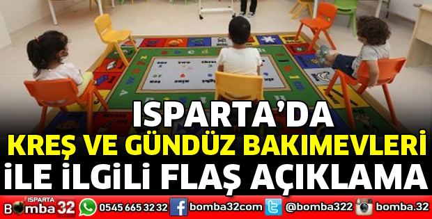 KREŞ VE GÜNDÜZ BAKIMEVİ İÇİN YENİ KARAR