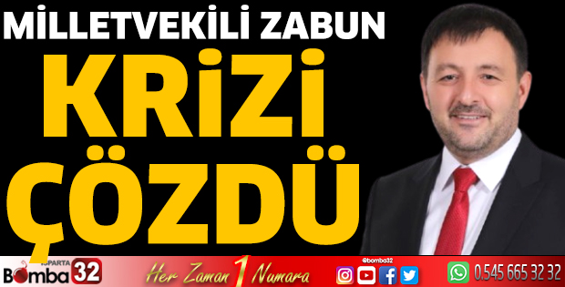 Krizi çözdü