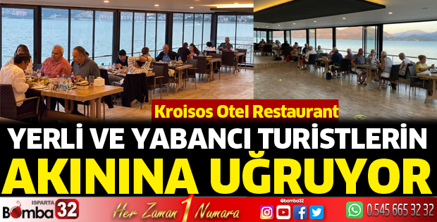 Kroisos Otel yerli ve yabancı turistleri ağırlıyor