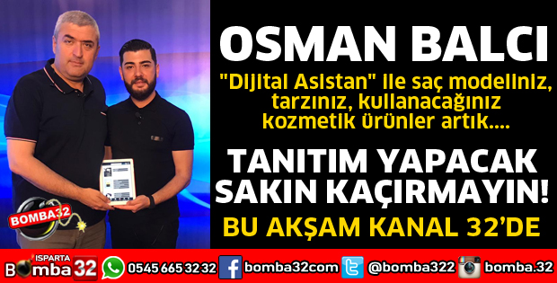 KUAFÖR OSMAN BALCI ISPARTA'DA FARK YARATIYOR