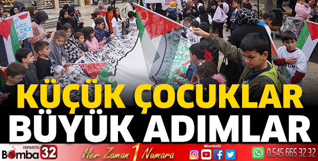 Küçük çocuklar büyük adımlar 