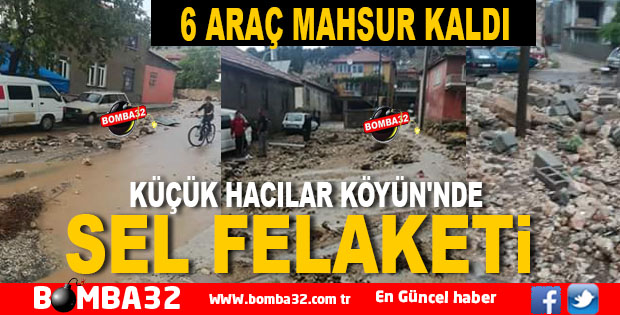 KÜÇÜK HACILARDA  SEL FELAKETİ!
