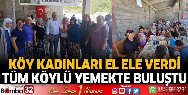 Küçük Kabaca’da Dayanışma Yemeği