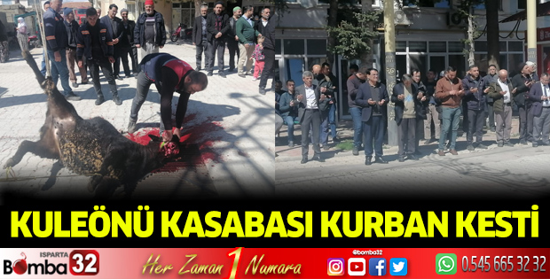 Kuleönü Kasabası Kurban Kesti