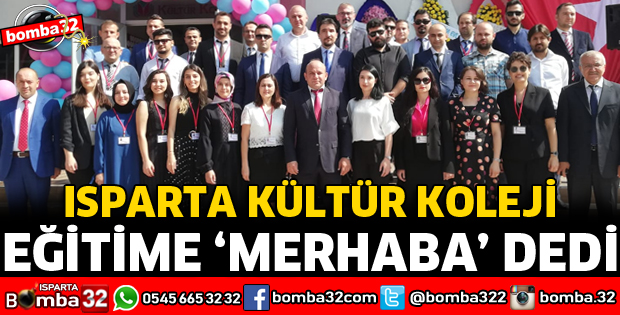 KÜLTÜR KOLEJİ EĞİTİME MERHABA DEDİ