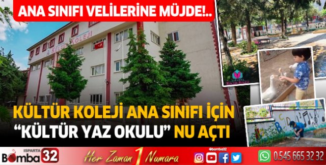 Kültür Kolejinde yaz okulu başlıyor