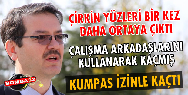 KUMPAS İZİNLE KAÇTI 